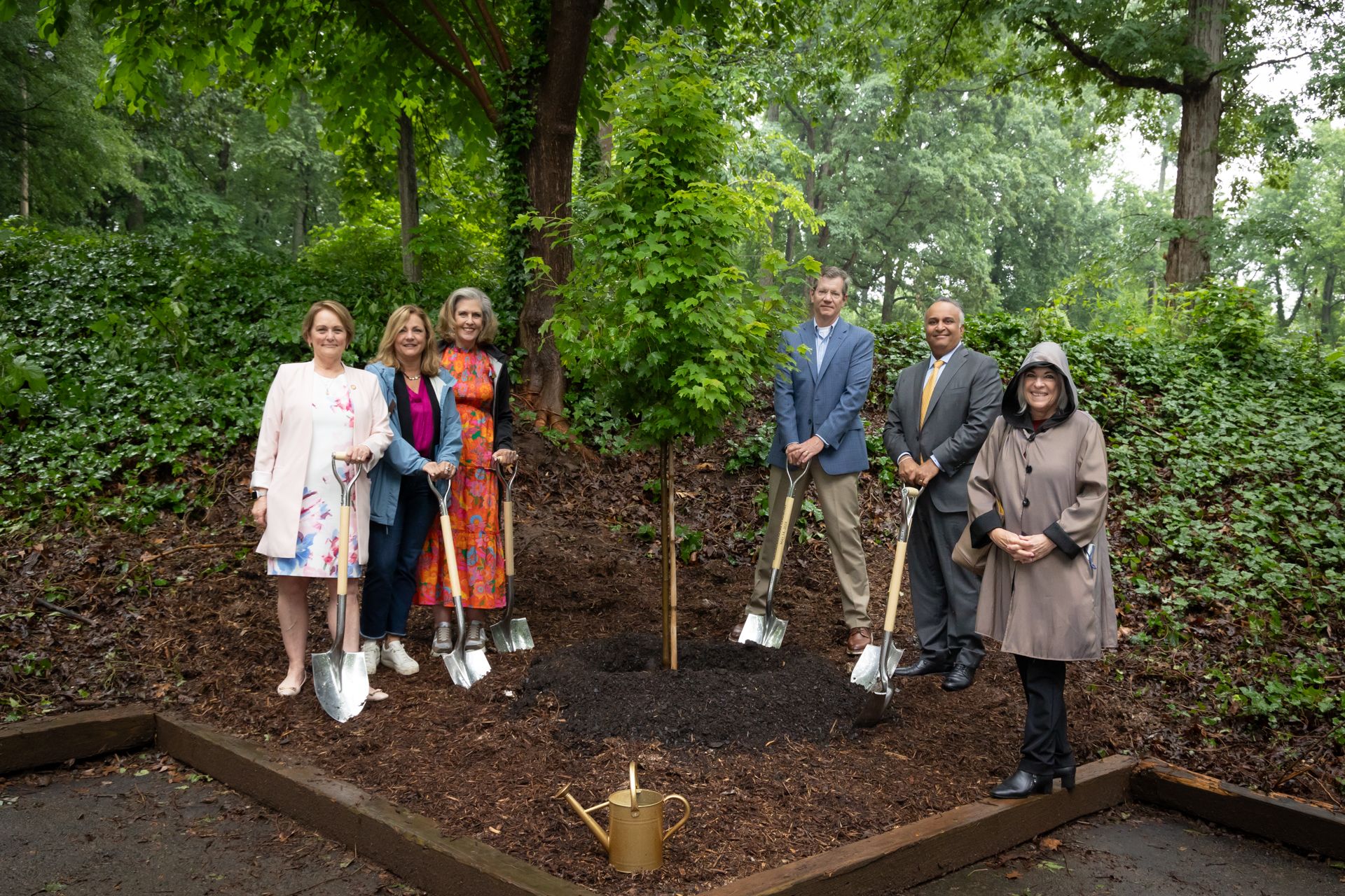 Groundbreaking ceremony at new Charlotte Museum of Nature